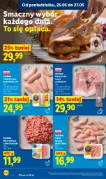 Gazetka promocyjna Lidl - Gazetka ważna od 25.05 do 27.05 - Gazetka - ważna od 27.05 do 27.05.2026 - strona 48 - produkty: Kurczak, Perliczka, Mięso mielone, Królik, Tusz, Mięso