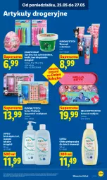 Gazetka promocyjna Lidl - Gazetka ważna od 25.05 do 27.05 - Gazetka - ważna od 27.05 do 27.05.2026 - strona 65 - produkty: Makijaż, Płyn do kąpieli, Klej, Galaretka, Szampon, Dzieci, Gala, Lakier