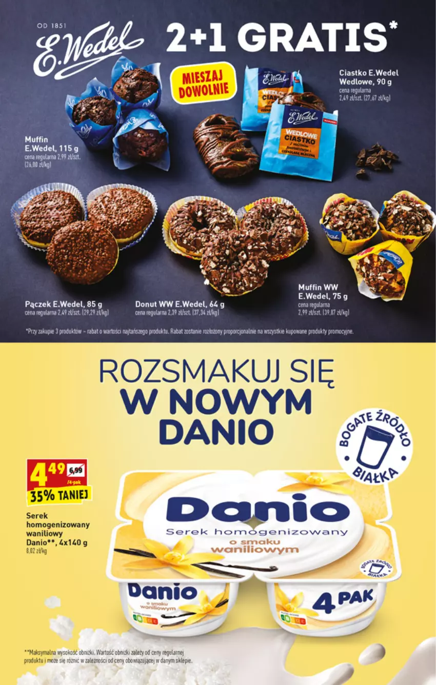 Gazetka promocyjna Biedronka - W tym tygodniu - ważna 22.11 do 27.11.2021 - strona 21 - produkty: Donut, Pączek, Ser, Serek