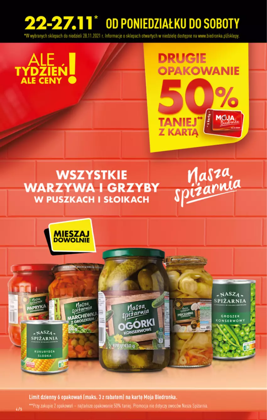 Gazetka promocyjna Biedronka - W tym tygodniu - ważna 22.11 do 27.11.2021 - strona 4 - produkty: 