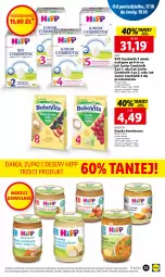 Gazetka promocyjna Lidl - GAZETKA - Gazetka - ważna od 19.10 do 19.10.2022 - strona 55 - produkty: HiPP, Ser, BoboVita, O nas, Deser, Mleko, Hipp Bio