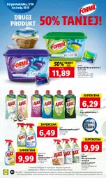 Gazetka promocyjna Lidl - GAZETKA - Gazetka - ważna od 19.10 do 19.10.2022 - strona 60 - produkty: Ajax, Spray do czyszczenia, Płyn do mycia, Kapsułki do prania