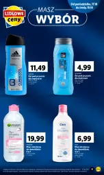 Gazetka promocyjna Lidl - GAZETKA - Gazetka - ważna od 19.10 do 19.10.2022 - strona 9 - produkty: Makijaż, Płyn micelarny, Adidas, Garnier