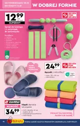 Gazetka promocyjna Biedronka - Okazje tygodnia - Gazetka - ważna od 11.01 do 11.01.2025 - strona 14 - produkty: Klapki, Ręcznik