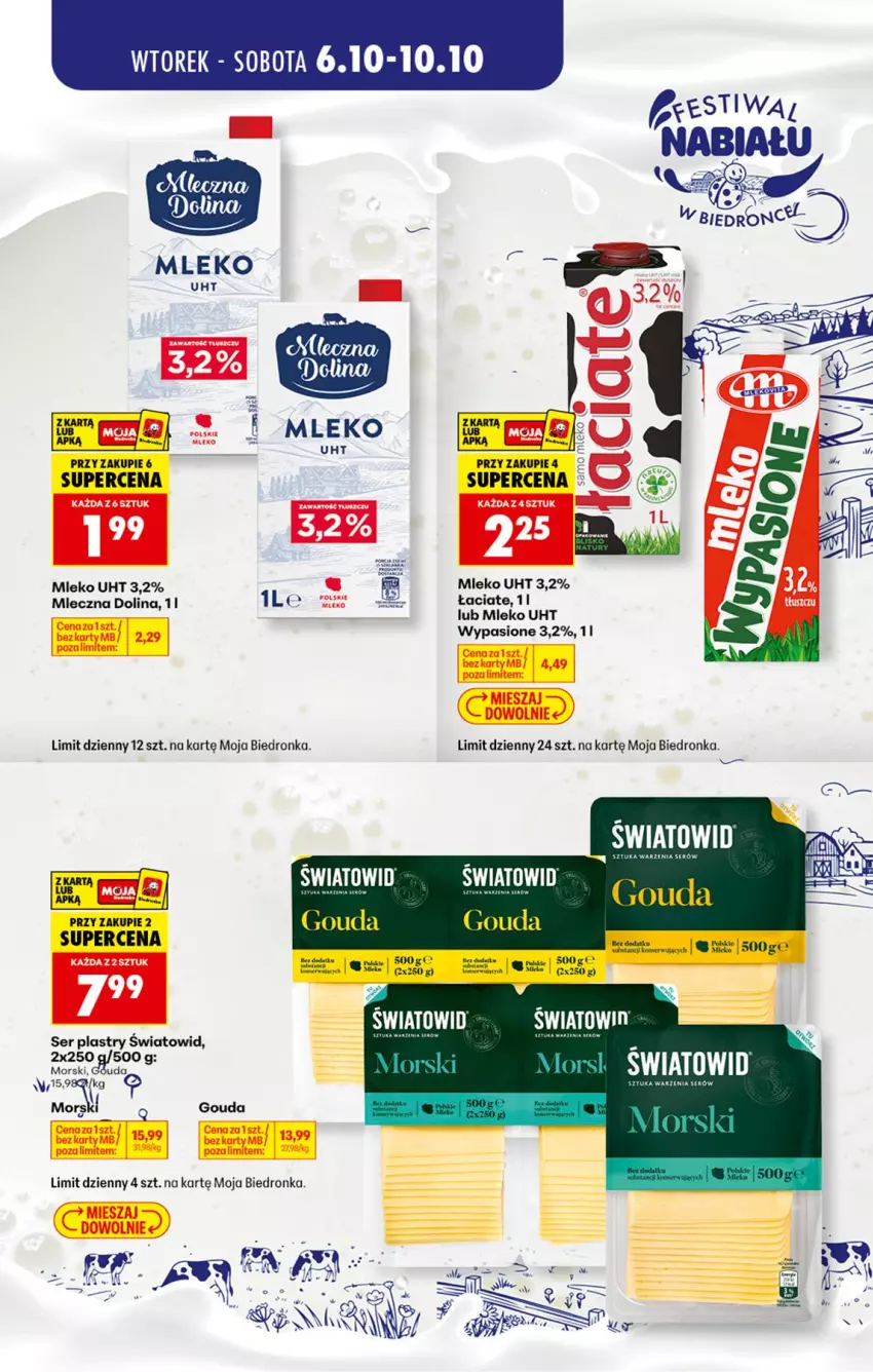 Gazetka promocyjna Biedronka - Gazetka - ważna 06.10 do 13.10.2026 - strona 3 - produkty: Gouda, Mars, Mleko, Ser