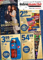 Gazetka promocyjna Intermarche - Gazetka promocyjna - Gazetka - ważna od 31.12 do 31.12.2021 - strona 1 - produkty: Chipsy, Mirinda, Pepsi, Crunchips