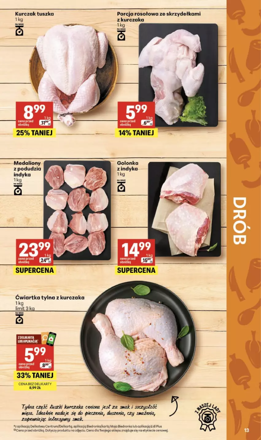Gazetka promocyjna Delikatesy Centrum - Franczyza DC07 Czwartek - ważna 12.02 do 18.02.2026 - strona 13 - produkty: Koc, Kurczak, Lion, Piec, Por, Rum, Tusz