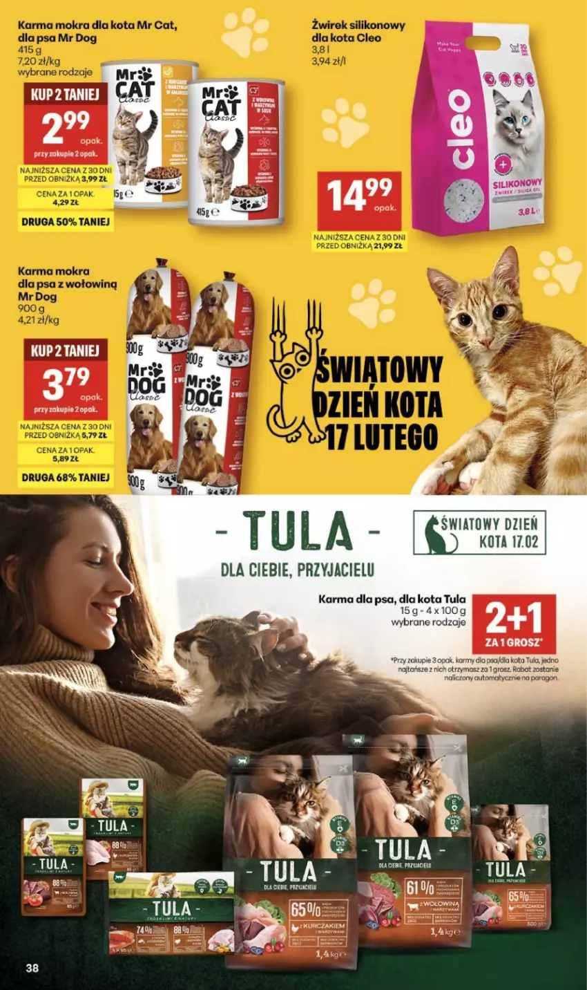 Gazetka promocyjna Delikatesy Centrum - Franczyza DC07 Czwartek - ważna 12.02 do 18.02.2026 - strona 38 - produkty: Kurczak