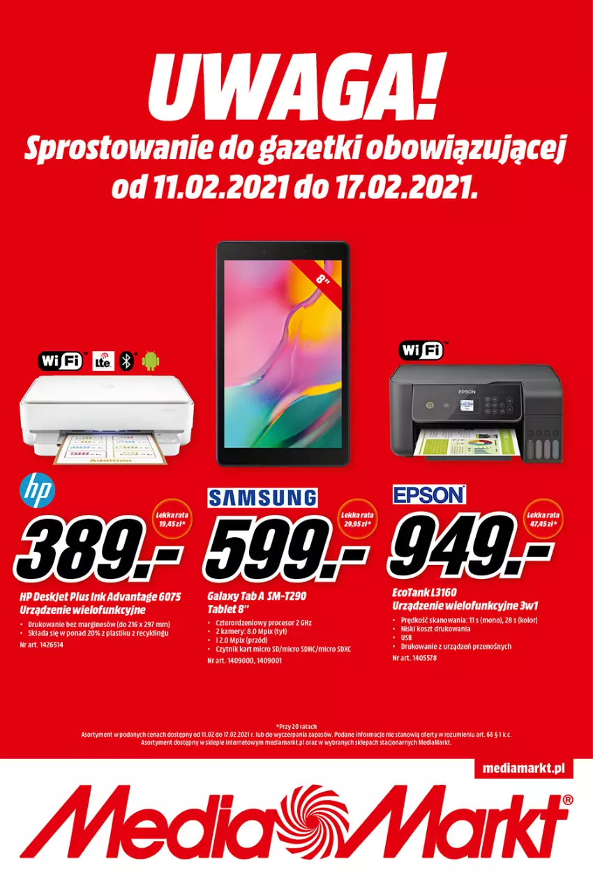 Gazetka promocyjna Media Markt - ważna 11.02 do 17.02.2021 - strona 17