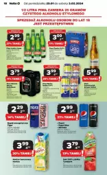 Gazetka promocyjna Netto - Gazetka - ważna od 03.02 do 03.02.2024 - strona 10 - produkty: Piwa, Piwo, Sok, Koc, Napój energetyczny, Pepsi max, Brie, Nektar bananowy, Mirinda, Warka, Pepsi, Tiger, Radler, Tymbark, Okocim, Napój, Nektar, Grejpfrut, Hortex, Fa