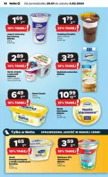 Gazetka promocyjna Netto - Gazetka - ważna od 03.02 do 03.02.2024 - strona 2 - produkty: Serek wiejski, Jogurt naturalny, Ser, Maślanka, Piątnica, Rama, Jogurt, Serek, Pudding, Masło