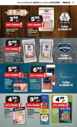 Gazetka promocyjna Netto - Gazetka - ważna od 03.02 do 03.02.2024 - strona 24 - produkty: Kurczak, Ser, Prosciutto, Pasztet, Szynka, Morliny, LG, Fa