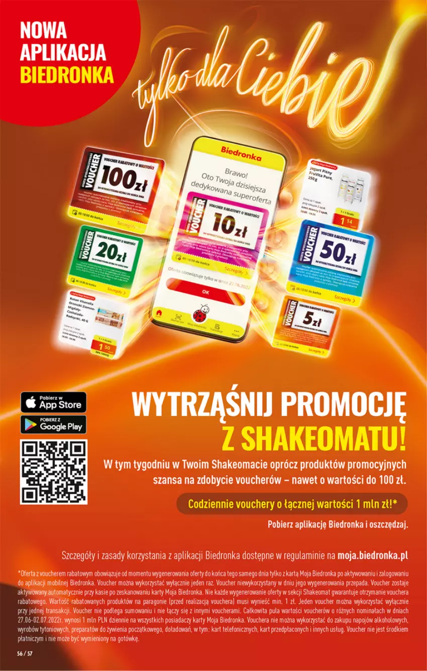 Gazetka promocyjna Biedronka - ważna 18.07 do 23.07.2022 - strona 56 - produkty: Mobil, Mus, Telefon, Tran