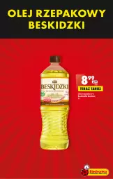 Gazetka promocyjna Biedronka - Gazetka - ważna od 23.07 do 23.07.2022 - strona 3 - produkty: Beskidzki, Tera, Olej rzepakowy, Olej