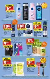 Gazetka promocyjna Biedronka - Gazetka - ważna od 23.07 do 23.07.2022 - strona 40 - produkty: Woda perfumowana, Nivea Men, Sok, Pur, Mus, Gra, Perfum, Wilkinson Sword, Pianka do golenia, Puder, Szampon, Peeling, Woda, Maska, Niuqi, Nivea