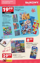 Gazetka promocyjna Biedronka - Okazje Tygodnia - Gazetka - ważna od 01.02 do 01.02.2025 - strona 28 - produkty: Gra, Kolorowanka, Marker, Flamastry, Klej, Roller, Psi Patrol