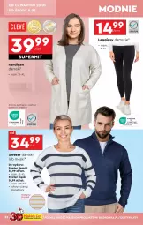 Gazetka promocyjna Biedronka - Okazje Tygodnia - Gazetka - ważna od 01.02 do 01.02.2025 - strona 34 - produkty: Sweter, Gin, Gra, Granat, Kardigan, Legginsy