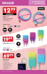 Gazetka promocyjna Biedronka - Okazje Tygodnia - Gazetka - ważna od 01.02 do 01.02.2025 - strona 39 - produkty: Por, Kabel USB, Warka, Powerbank