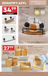 Gazetka promocyjna Biedronka - Okazje Tygodnia - Gazetka - ważna od 01.02 do 01.02.2025 - strona 9 - produkty: Lusterko kosmetyczne, Papier, Szczotka, Pojemnik z pokrywką, Pojemnik, Uchwyty, Papier toaletowy, Ręcznik, Półka, Mydło, Dozownik, Szczotka do WC