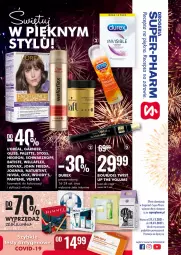 Gazetka promocyjna Super Pharm - Gazetka - Gazetka - ważna od 10.01 do 10.01.2022 - strona 1 - produkty: Palette, Por, Gra, Wellaflex, Pantene, Biovax, Hegron, Tusz, Joanna, Wella, Batiste, Prezerwatyw, Durex, Nivea, John frieda