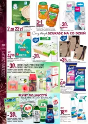 Gazetka promocyjna Super Pharm - Gazetka - Gazetka - ważna od 10.01 do 10.01.2022 - strona 10 - produkty: Patyczki kosmetyczne, Frosch, Top, Ser, Pur, Yope, Gerber, Pampers, Finish, Dezodorant, Air Wick, Ogórek, Majtki, BoboVita, Kret, Rajstopy, Lovi, Odplamiacz, Presto, Chusteczki, Szafa, Dzieci, Fairy, Pieluchomajtki, Herbata, Ambi Pur, LG, Fa