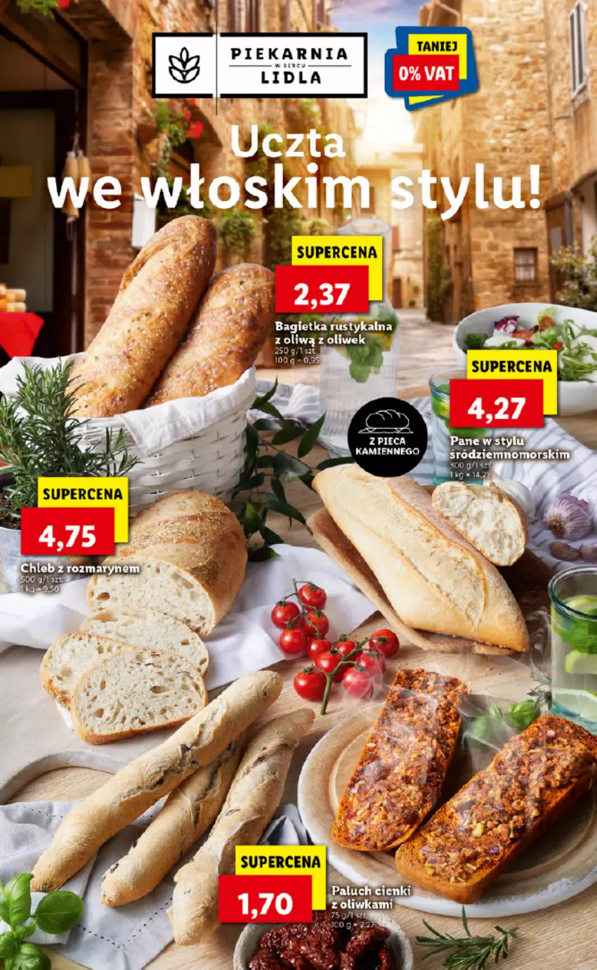 Gazetka promocyjna Lidl - GAZETKA - ważna 07.02 do 09.02.2022 - strona 57 - produkty: Bagietka, Chleb, Piec, Rust