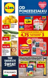 Gazetka promocyjna Lidl - GAZETKA - Gazetka - ważna od 09.02 do 09.02.2022 - strona 1 - produkty: Makaron, Por, Kawa ziarnista, Cytryny, Kawa, Pomidory