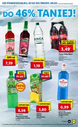 Gazetka promocyjna Lidl - GAZETKA - Gazetka - ważna od 09.02 do 09.02.2022 - strona 45 - produkty: Pur, Ananas, Coca-Cola, Syrop, Woda mineralna, Woda, Napój, Herbapol, Nektar, Fa