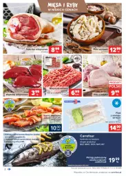 Gazetka promocyjna Carrefour - Gazetka Targi świeżości - Gazetka - ważna od 23.08 do 23.08.2021 - strona 2 - produkty: Filet z mintaja, Silan, Kotlet, Pstrąg, Mintaj, Flaki, Golonka wieprzowa, Karmi, Lazur, Flaki wołowe, Mięso