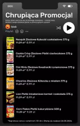 Gazetka promocyjna Biedronka - Gazetka - Gazetka - ważna od 29.05 do 29.05.2026 - strona 12 - produkty: Cheerios, Corn flakes, Nesquik, Lion, Czekolada, Danio, Cini Minis