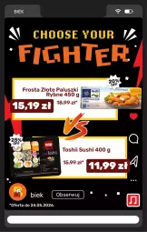 Gazetka promocyjna Biedronka - Gazetka - Gazetka - ważna od 29.05 do 29.05.2026 - strona 13 - produkty: Frosta, Sushi