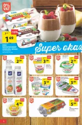 Gazetka promocyjna Arhelan - Gazetka - Gazetka - ważna od 05.03 do 05.03.2022 - strona 6 - produkty: Serek wiejski, Ser, Twaróg, Piątnica, Jaja, Jogurt, Mlekovita, Rolmlecz, Serek homogenizowany, Serek, Vita C, Margaryna, Czekolada, Twój Smak, Słynne, Jogurt pitny, Jaja z wolnego wybiegu, Mleko