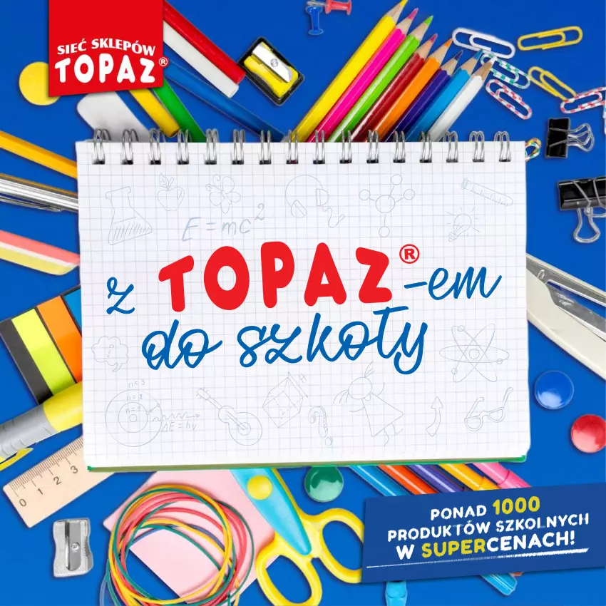 Gazetka promocyjna Topaz - Gazetka - ważna 17.07 do 10.09.2025 - strona 1 - produkty: Top