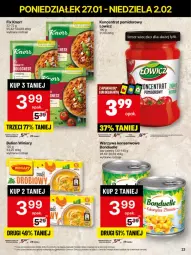 Gazetka promocyjna Delikatesy Centrum - NOWA GAZETKA Delikatesy Centrum od 27 stycznia! 27.01-2.02.2025 - Gazetka - ważna od 02.02 do 02.02.2025 - strona 23 - produkty: Koncentrat pomidorowy, Warzywa, Ser, Rum, Bonduelle, Bulion, Winiary, Warzywa konserwowe, Lion, Knorr