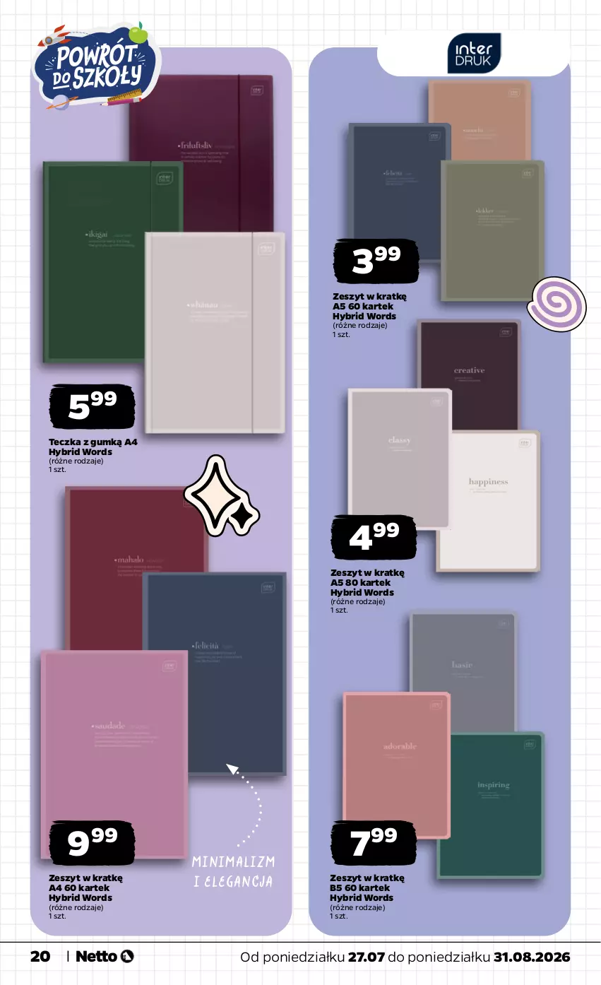 Gazetka promocyjna Netto - Katalog BTS_2026 - ważna 27.07 do 31.08.2026 - strona 20