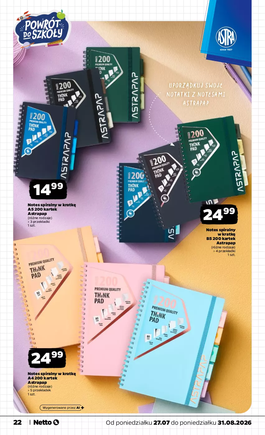 Gazetka promocyjna Netto - Katalog BTS_2026 - ważna 27.07 do 31.08.2026 - strona 22 - produkty: Por