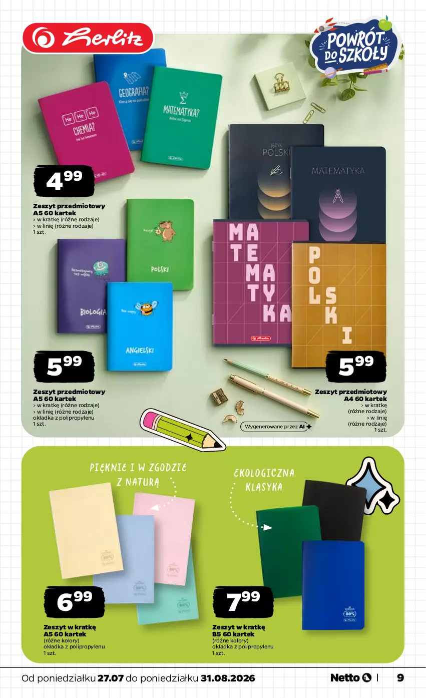 Gazetka promocyjna Netto - Katalog BTS_2026 - ważna 27.07 do 31.08.2026 - strona 9
