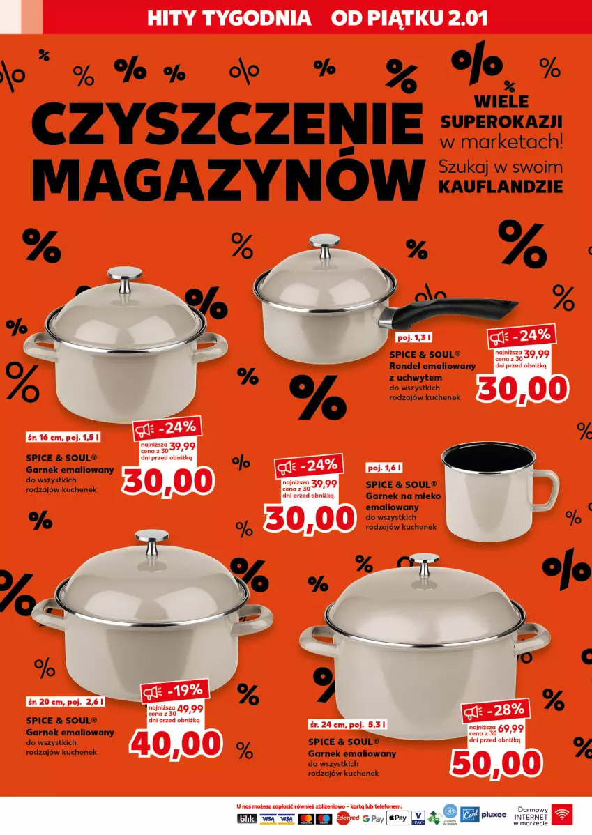 Gazetka promocyjna Kaufland - Kaufland - ważna 02.01 do 07.01.2026 - strona 2 - produkty: Garnek, Mleko, Rondel