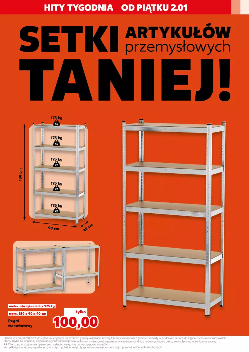 Gazetka promocyjna Kaufland - Kaufland - ważna 02.01 do 07.01.2026 - strona 3 - produkty: Regał