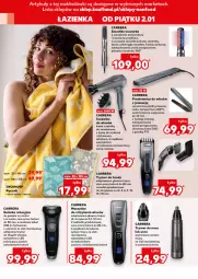 Gazetka promocyjna Kaufland - Kaufland - Gazetka - ważna od 07.01 do 07.01.2026 - strona 12 - produkty: Piec, Przewód, Carrera, Szczotka, Prostownica do włosów, Golarka, Szynka, Ręcznik, Bateria, Maszynka, Suszarka