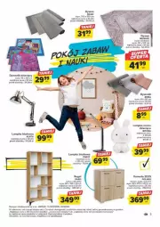 Gazetka promocyjna Carrefour - Gazetka - ważna od 27.08 do 27.08.2023 - strona 14 - produkty: Dywanik, Biurko, Regał, Komoda, Moda, Dzieci, Dywan