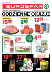 Gazetka promocyjna Spar - EuroSpar - Gazetka - ważna od 11.01 do 11.01.2024 - strona 1 - produkty: Piwo, Kawa rozpuszczalna, Ser, Jaja, Kawa, Tatra, Velvet, Serek, Jacobs Velvet, Hochland, Jacobs, Ariel, Kapsułki do prania, Almette, Jaja z wolnego wybiegu, Jabłka