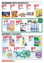 Gazetka promocyjna Spar - EuroSpar - Gazetka - ważna od 11.01 do 11.01.2024 - strona 6 - produkty: BelVita, Domestos, Ciastka, Ser, Gin, Cif, Papier, Cukier, Cillit Bang, Wafle, Papier toaletowy, Mleczko, Ręcznik, Mola, Delicje, Baton, Knoppers, Fairy, Płyn do mycia, Cukierki, Haribo, Biszkopty, Fa