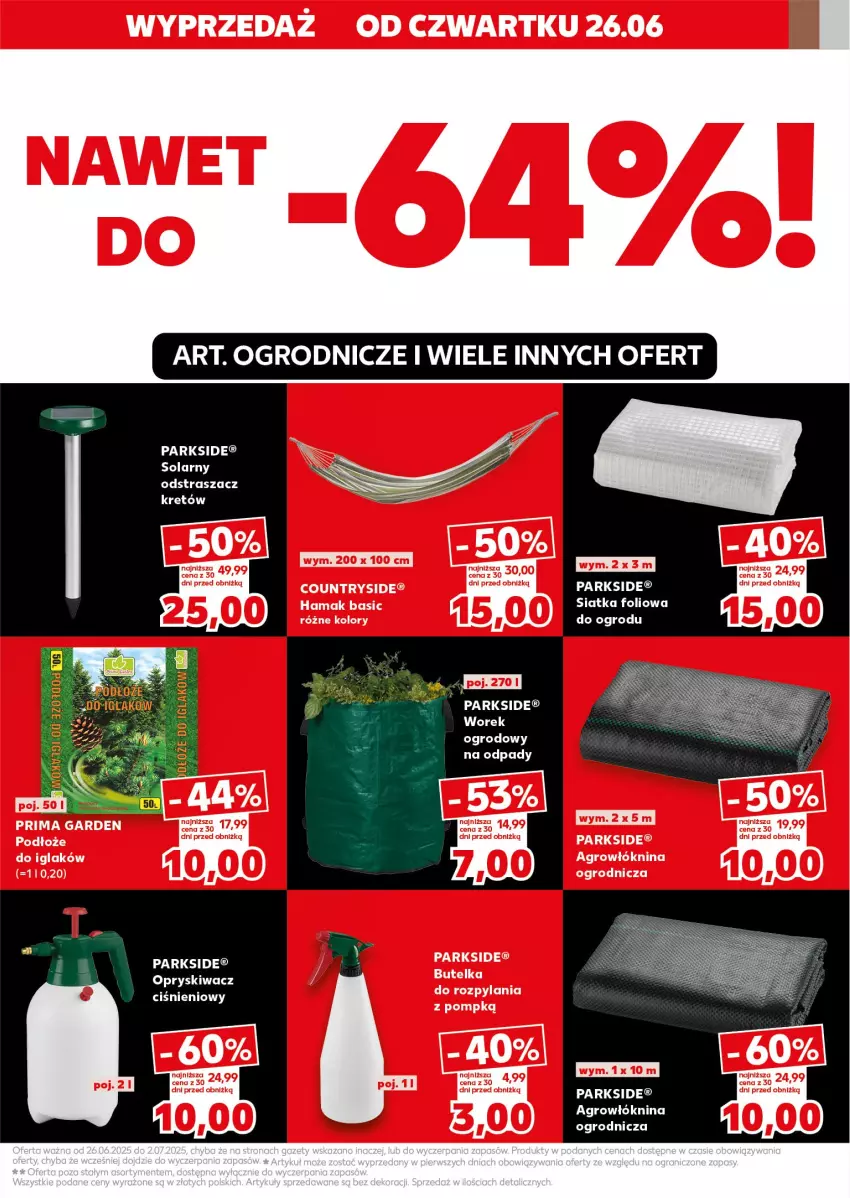 Gazetka promocyjna Kaufland - Kaufland - ważna 26.06 do 02.07.2025 - strona 5 - produkty: Parkside, Siatka