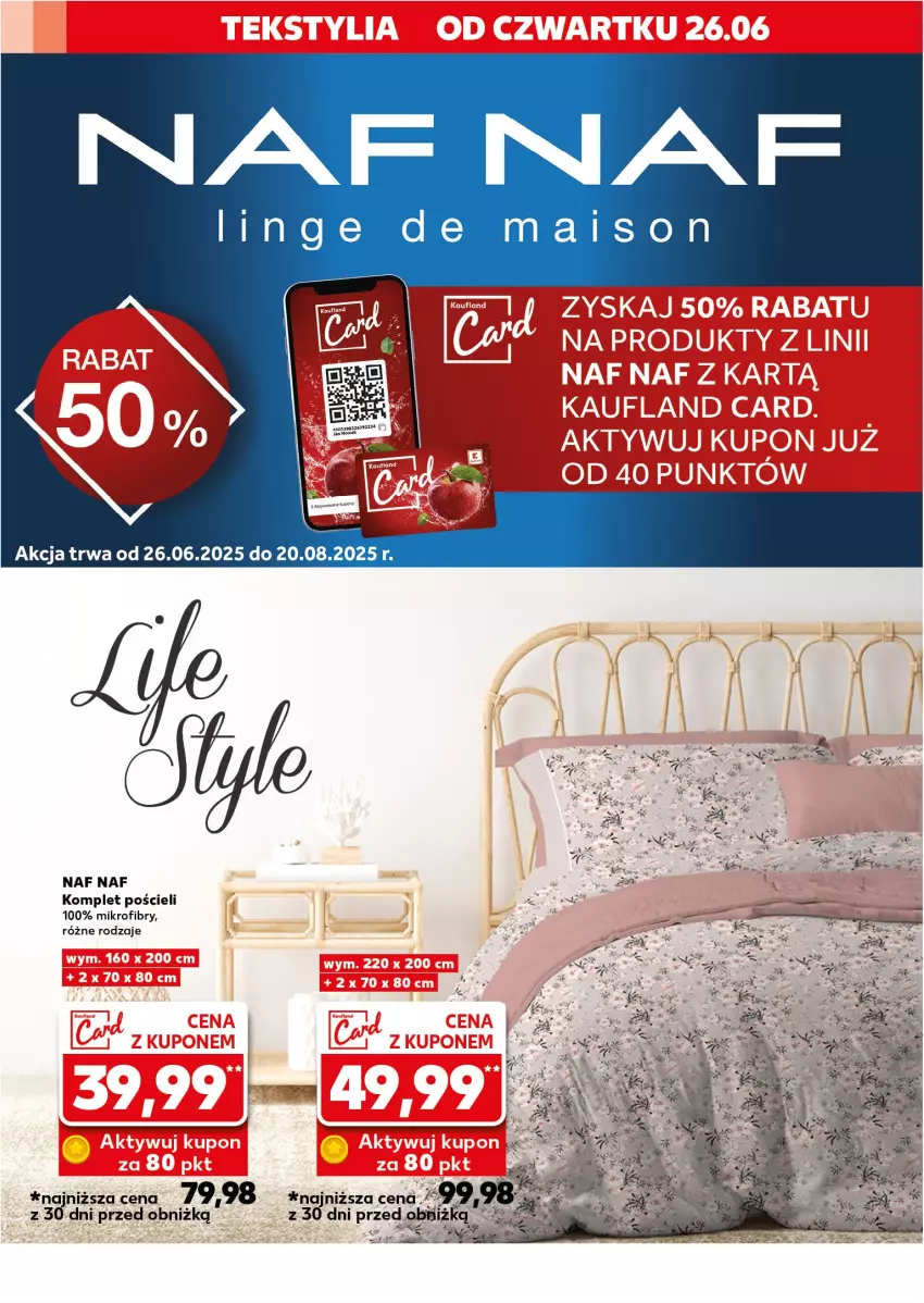 Gazetka promocyjna Kaufland - Kaufland - ważna 26.06 do 02.07.2025 - strona 6 - produkty: Komplet pościeli, Pościel