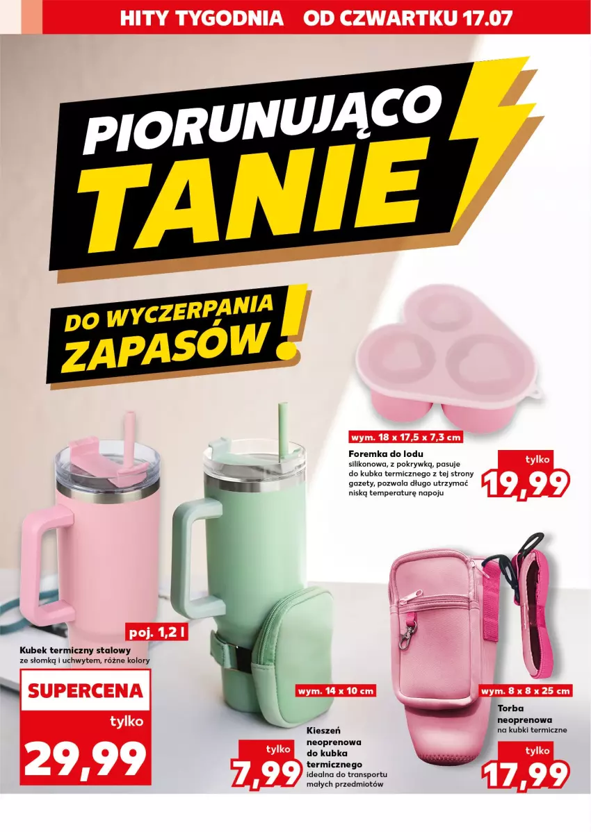 Gazetka promocyjna Kaufland - Kaufland - ważna 17.07 do 23.07.2025 - strona 2 - produkty: Kubek, Kubek termiczny, Por, Sport, Torba, Tran