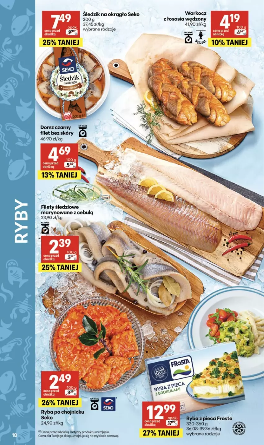 Gazetka promocyjna Delikatesy Centrum - Franczyza DC11 Czwartek - ważna 12.03 do 18.03.2026 - strona 18 - produkty: Koc, Ryba, SEKO