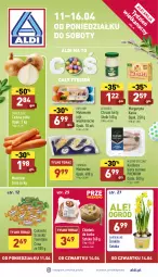 Gazetka promocyjna Aldi - Pełny katalog - Gazetka - ważna od 16.04 do 16.04.2022 - strona 1 - produkty: Chrzan, Cebula, Gra, Cukier, Jaja, Mięsne specjały, Tera, Makowiec, Margaryna, Grześki, Kiełbasa biała, Chleb, Cukierki, Kasia, Kiełbasa, Fa