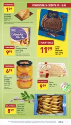 Gazetka promocyjna Aldi - Pełny katalog - Gazetka - ważna od 16.04 do 16.04.2022 - strona 11 - produkty: Cukier, Tera, LANA, Sękacz, Mleczko, Syrop, Brzoskwinie, E. Wedel, Milka