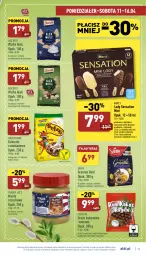 Gazetka promocyjna Aldi - Pełny katalog - Gazetka - ważna od 16.04 do 16.04.2022 - strona 13 - produkty: Rum, Gra, Bourbon, Sati, Tera, Wafle, Sante, Lody, Czekolada, Miód, Kakao, Masło, Granola, Kokos, Masło orzechowe, LG